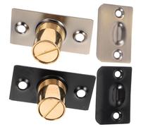 UKCOCO 2 pezzi Serratura a sfera in acciaio inox per porte interne design invisibile regolabile chiusura pratica e contemporanea per mobili e armadietti accessorio durevole per