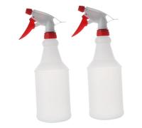 UKCOCO 2 pezzi Spray Bottles Vuote in Plastica Nebulizzatori Regolabili per Pulizia e Innaffiatura Piante Bottiglie Spray Resistenti e Compatte per Uso Quotidiano