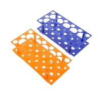 UKCOCO 2 pezzi Supporti Portaprovette in Porta Tubo da Centrifuga Smontabile con Organizzatore Laboratorio per Chimica e Ricerca Colori Casuali Colore Casuale Colore Casuale