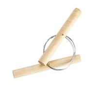 UKCOCO 2 Pezzi Taglierine per Argilla in Acciaio con Manico in Legno Filo per Modellare Clay Wire Cutter Ergonomico per Ceramica e Lavorazione Argilla Strumenti Pottery Trimming Sicuri e