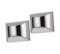 UKCOCO 2 Pz luce del sensore di movimento solare posacenere con coperchio applique da parete senza fili luce solare lampada da parete solare lampada da parete impermeabile