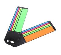 UKCOCO 2 scatole Strisce Evidenziatori Colorate per Libri con Strisce Fluorescenti per Accessori per Studio e Casa per Migliorare La Concentrazione e Interesse nella