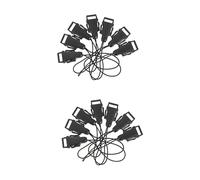 UKCOCO 2 Set Di Adattatori Per Cinghie Per Fotocamera Di Cavi Da 1 2 Cm Pratico Connettore Da 20 Pezzi*2