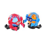 UKCOCO 2 set Gioco da Tavolo con Pupazzi Scherma e Palloncini da Scoppiare Divertente Manuale per Famiglie e Materiale Resistente e Sicuro Portatile per Casa e Eventi