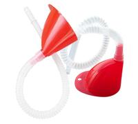 UKCOCO 2 set Imbuto Flessibile per Carburante e Olio Tubo Trasparente Design Inclinato per Auto e Accessorio Pratico e Resistente per Rabbocco Carburante e Olio Motore