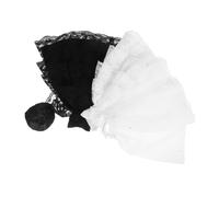 UKCOCO 2 Vestiti da Sposa per Bambole in Pizzo Costume da Cerimonia Miniatura di Ruolo e Decorazione Casa delle Bambole