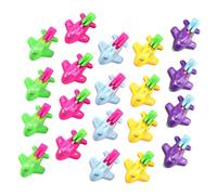 UKCOCO 20 Giocattoli Aerei in Plastica Mini Giocattoli Educativi per Leggeri e Design e Facile da Trasportare Colorato per Attività all Colore Casuale Colore Casuale