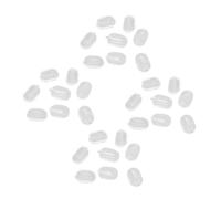 UKCOCO 20 paia Naselli per Trasparenti Antiscivolo in Supporto Naso Resistente per Montature e Sole Comfort e Durata Adatti Quasi Tutti i Tipi