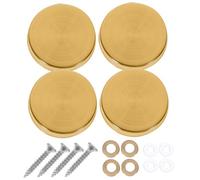 UKCOCO 20 Pezzi di Chiodi per Specchio in Acciaio Inossidabile Copertura Decorativa per Specchio Viti per Decorazione Specchio Supporto per Specchio da Bagno Viti per Specchio