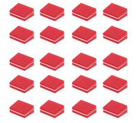 UKCOCO 20 Pezzi Manopole Fader Mixer Rosse da 4 Mm in Plastica Ergonomiche per Sostituzione Console Dj e Studio
