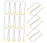 UKCOCO 20 pezzi Morsetti in Acciaio per Rulli Elettrici Caldi Ricambio per Capelli Adatti a Tutti i Tipi e Lunghezze Facili da Usare e Trasportare Colore Casuale Colore Casuale