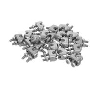 UKCOCO 20 Pezzi Morsetto M2 Acciaio D'acciaio Inox in U-bullone Fune