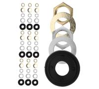 UKCOCO 20 Set Kit Dadi e Rondelle in Quarzo per Orologi da Parete Accessori per Riparazioni e Assemblaggi Precisi