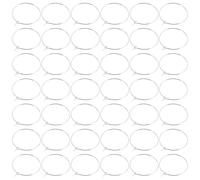 UKCOCO 200 Pezzi Segnabicchieri da Vino in Metallo Robusto 25 MM Chiusura Attiva Antiscivolo Etichette Identificative per Bicchieri Fai da Te per Feste Matrimoni e Eventi Sociali