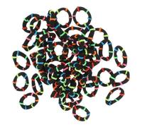 UKCOCO 200Pezzi Mini Elastici per Ragazze Accessori Chic per Cavallo Delicati e Morbidi per Compleanni