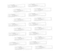 UKCOCO 20pezzi Bottiglia Vuota Comoda Contenitore per Oli Essenziali Flacone di Profumo Ricaricabile Tenuta Stagna per Viaggio e Lavoro