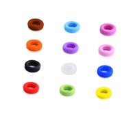 UKCOCO 24 paia Coperture Antiscivolo per in Silicone Ganci Auricolari Fissi per Montature Rotonde Accessori Pratici per Fissaggio e Prevenzione Caduta Compatibili con Sole