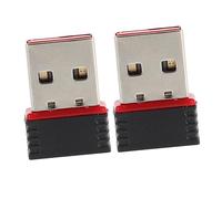 UKCOCO 2pezzi Adattatore Wireless Usb Ricevitore Di Segnale Per Pc Desktop e Laptop Adattatore Per Connessione Di Rete Veloce