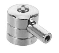 UKCOCO 2pezzi Blocchetto per Rullante in Metallo Set da Compatibile Tom e Grancassa Parti di Batteria Accessori per Strumenti Percussione