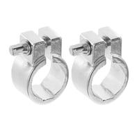 UKCOCO 2pezzi Blocco di Memoria per Batteria Accessori per Rack Percussione Blocco di Posizione per Supporti Tom e Piatti Hardware per Strumenti Percussione