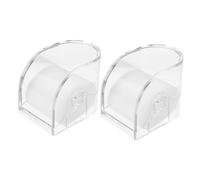 UKCOCO 2pezzi Box Trasparente Per Orologio in Acrilico Supporto Espositore Quadrato Per Appendere Scatola Di Archiviazione Piccola Per Custodia Portaorologi Da Uomo e Souvenir