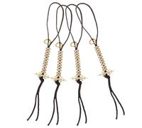 UKCOCO 2pezzi Contatori di Perline in Ottone per Preghiera Buddista Strumento di Manuale per Canti Meditazione e Cerimonie Religiose Tasbih Portatile per Donne e Uomini