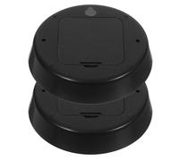 UKCOCO 2pezzi Copertura Protettiva per Meccanismo Orologio da Parete in Plastica Resistente per Riparazione e DIY Compatibile con Orologi Senza Cornice e Standard