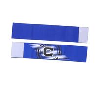 UKCOCO 2pezzi Fasce Sportive Per Calcio Bracciali Da Capitano Leggeri e Traspiranti Fasce Elastiche Anti-scivolo Per Allenamenti e Partite Blu