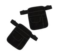 UKCOCO 2pezzi Grembiule Cameriera Con Organizer Per Utensili Grembiule Cameriera Con Cintura in Per Soldi Per Accessori Ristorante Mance Scontrino