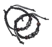 UKCOCO 2pezzi Supporto Bracciale Gabbia Cristallo Intrecciata Regolabile Braccialetto Vuota Intrecciata Mano Creazione Gioielli Fai da Te Sostituzione Parte Fornitura