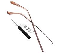 UKCOCO 3 Paia Di Occhiali Accessori Occhiali Parti Di Ricambio Occhiali Parti Auricolari Auricolari Naselli Per Occhiali Occhiali Braccia Gambe Occhiali Braccio Occhiali Di Riparazione