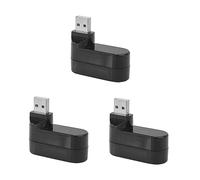 UKCOCO 3 Pezzi 3 Hub 20 3 X Porta USB Cavo Hub Ruotabile Di 180 ° Cavo Hub Splitter Adattatore Cavo Hub