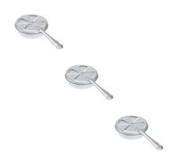 UKCOCO 3 Pezzi Bruciatore Portatile per per Fonduta e Grigliate per Picnic e Mantiene e Pronto