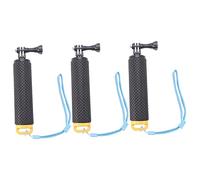 UKCOCO 3 Pezzi Multi-camera Galleggiante Boa Palo Impugnatura Per Immersioni Banner Galleggiante 4 Telecamere Accessori Per Fotocamera Manico