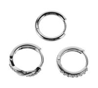 UKCOCO 3 Pezzi Orecchini Clip Orecchini Fascia per Cartilagine con Design e Confortevole per Ragazze Madre