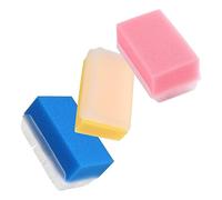 UKCOCO 3 pezzi Spazzole Sensoriali per Spugne Bagno Colorate per Integrazione Sensoriale Giallo Accessori Pratici per Bagnetto e Massaggio Gengive