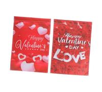 UKCOCO 3 Set Bandiere Decorative Per Striscioni Resistente Per Atmosfera Festiva E Decorazione Esterni 2 Pezzi*3