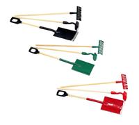 UKCOCO 3 Set Miniature Gardening Tools for Doll Houses Simulated Farm Tool Models And for Miniature Gardening Decor And Educational Play