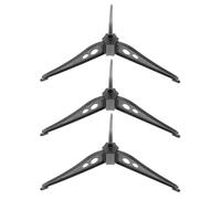 UKCOCO 3 Supporti in plastica per Albero di Natale, Base a treppiede per | Base decorativa per albero di Natale, piedini di ricambio per supporto albero di Natale, staffa decorativa invernale,