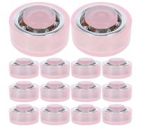 UKCOCO 30 Pezzi Cuscinetto Rotante Rosa per Girandola Vento, Accessori | Plastica e Ferro, Rotazione Fluida e Resistente, per Fermagli e Magneti