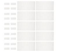 UKCOCO 30 Pezzi Fogli di Tela Plastica per Borse all'Uncinetto, 31x61 | Bianco, Plastico Flessibile Fori Uniformi, Taglio Facile e Movimento Dell'ago Fluido, Riutilizzabile