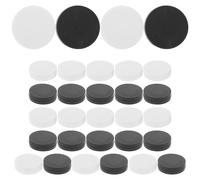UKCOCO 30 Pezzi Pezzi Rotondi in Plastica per Dama e Scacchi, Accessorio | Formato Compatto e Portatile, Lavorazione Accurata, Facile da Usare, Adatto a Tavolo e Partita