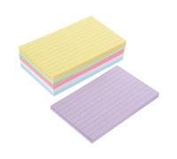 UKCOCO 300 fogli Cartoncini Colorati Index Cards Piccoli Carta Liscia per Appunti Ufficio Scuola Organizzazione Compiti