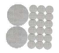 UKCOCO 30pezzi Tappetino in Rete per Fondo di Vaso da Fiori Rotondi per Bonsai Rete di Drenaggio per Vasi da Fiori Guarnizione Traspirante per Accessori per Contenitori di Fioriere