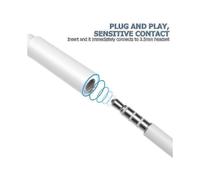 Ukcoco 3pcs Type C Usb C To 3.5mm Headphone Audio Jack Adapter Type C Aux Jack Stereo Earphone Headphone Cable Converter for Pixel Moto Z Z Droid Forc