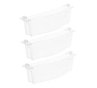 UKCOCO 3pezzi Contenitore Per Grasso in Plastica Vaschetta Raccogli Grasso Da Cucina Contenitori Per Olio Di Ricambio Leccarde Per Fornelli Resistente Alla Temperatura