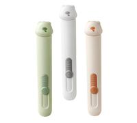 UKCOCO 3pezzi Infila Ago e Scucitore Multifunzionale per Cucire Mano Design Forma di Orso per Raccogliere e Estrarre Filo Facilmente