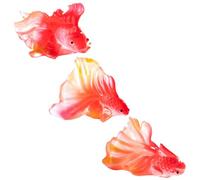 UKCOCO 3pezzi Miniature Fish Ornaments Resin for Aquarium Decoration Unique Figurines for Home Office And Store Decor