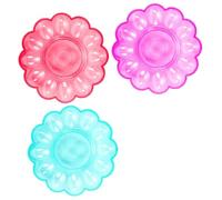 UKCOCO 3pezzi Vassoio Per Uova Supporto Per Uova Con Design Stabile Per Frigorifero e Cucina Colore Random Organizzazione Pratica e Sicura