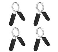 UKCOCO 4 Morsetti a Molla per Manubri 28 Mm in Acciaio Manico ABS, Collari a Molla per Bilanciere, Accessori per Powerlifting e Sollevamento Pesi in Palestra